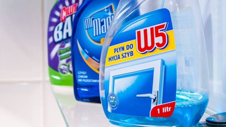 The detergents and cleaning agents we use.
